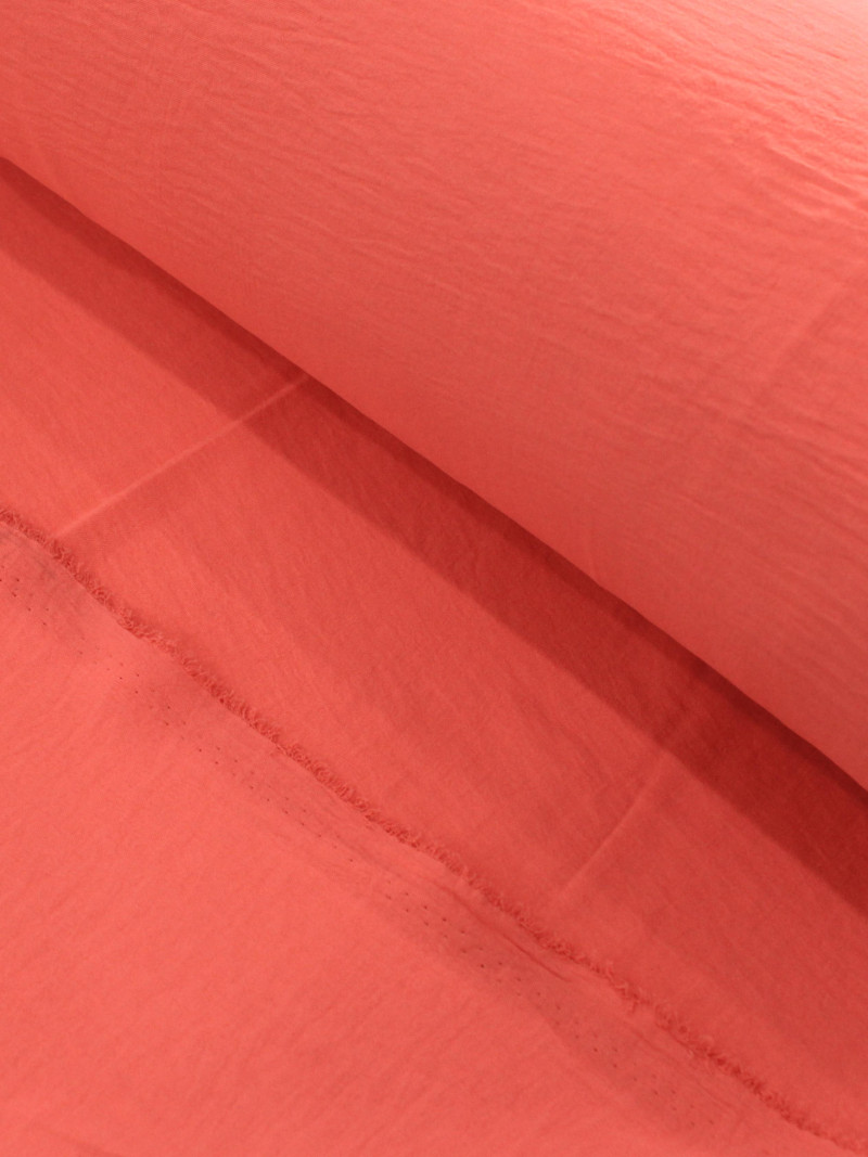 Tecido Crepe Duna Coral