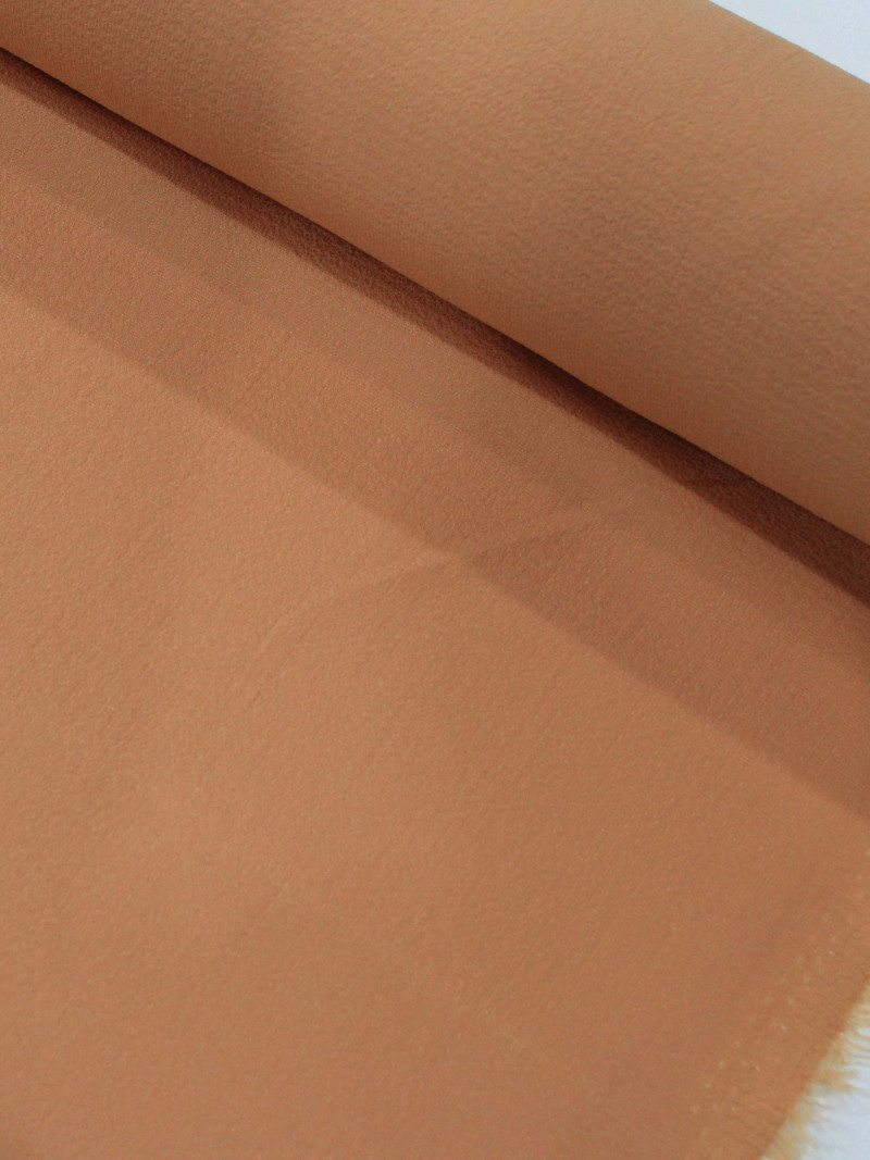 Tecido Crepe Bubble Nude Escuro