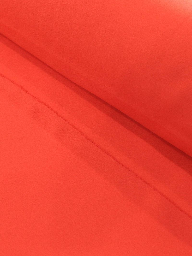 Tecido Crepe Georgette Laranja