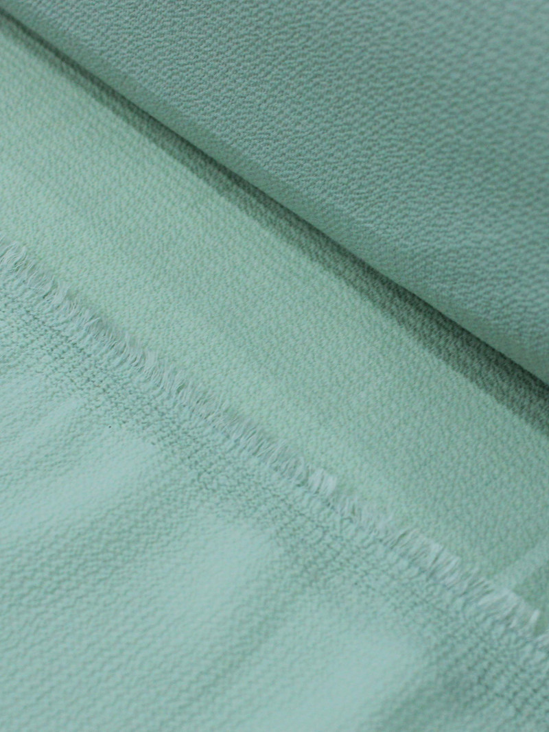 Tecido Crepe Bubble Com Elastano Verde Menta
