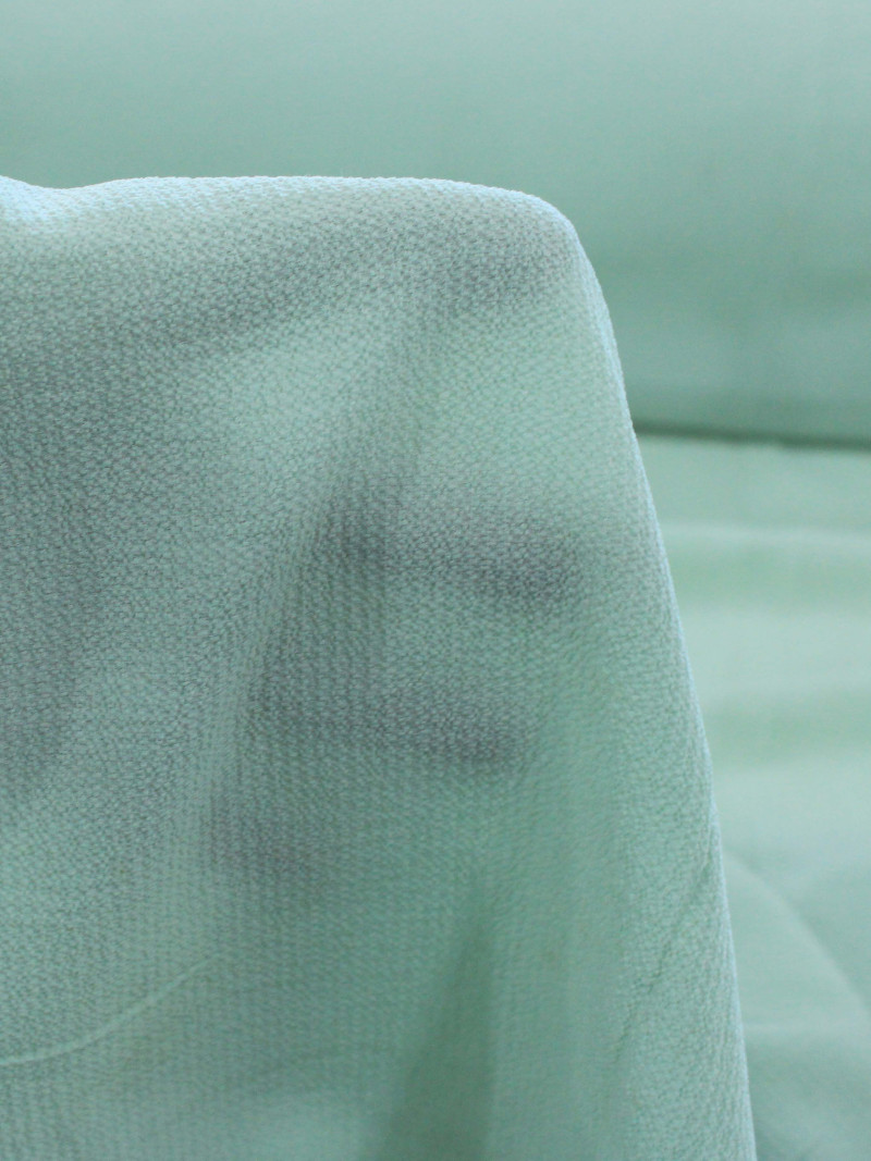 Tecido Crepe Bubble Com Elastano Verde Menta