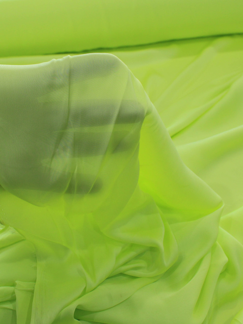 Tecido Crepe Silk Verde Lima