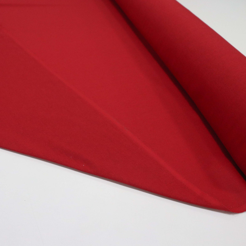 Tecido Linho Misto Rústico Vermelho Rubi (1.5m)