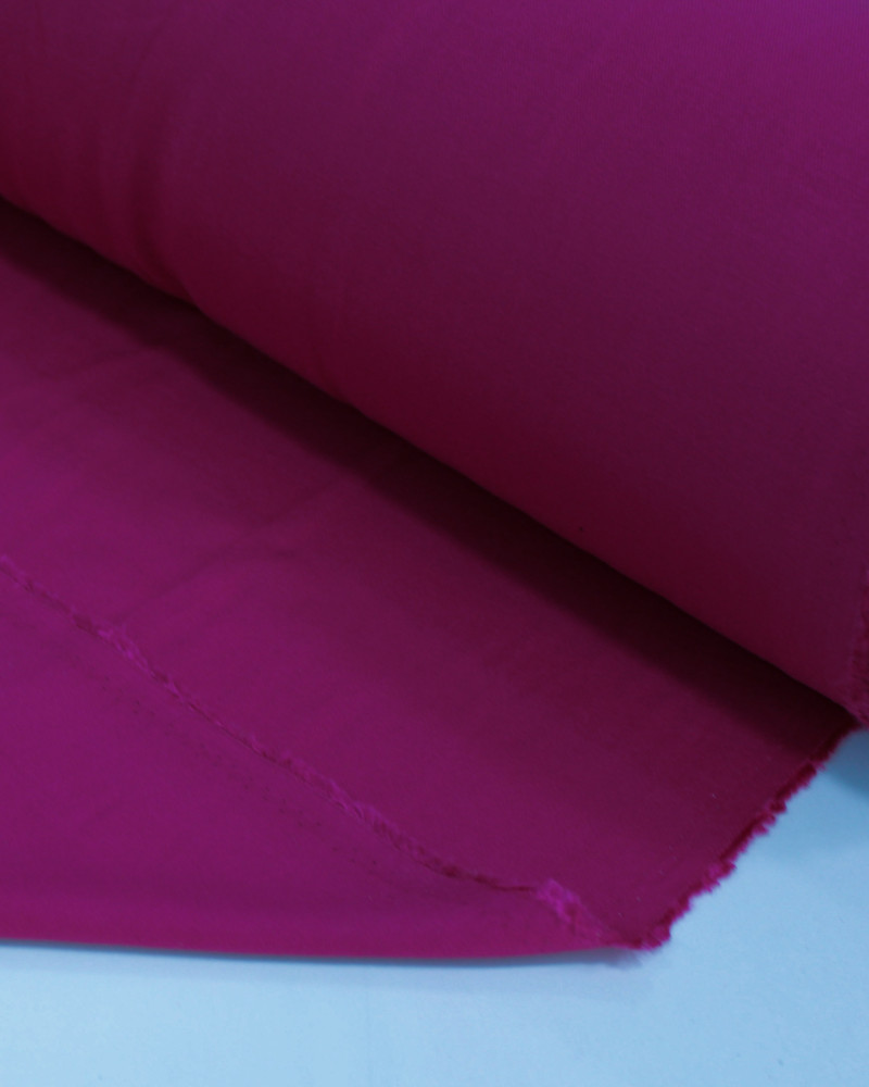 Tecido Viscose Sarjada Magenta 