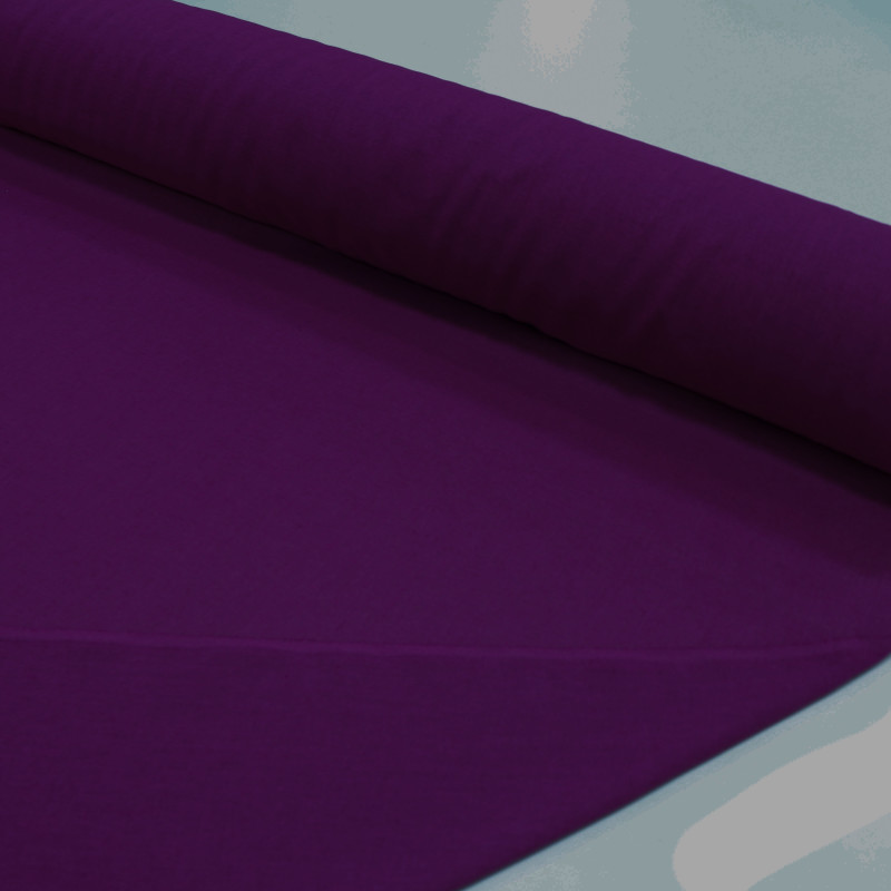Tecido Linho Misto Rústico Roxo Glamour