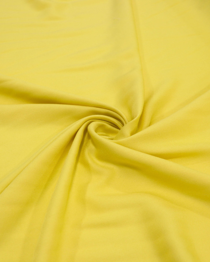 Tecido Viscose Sarjada Amarelo (0.5m)