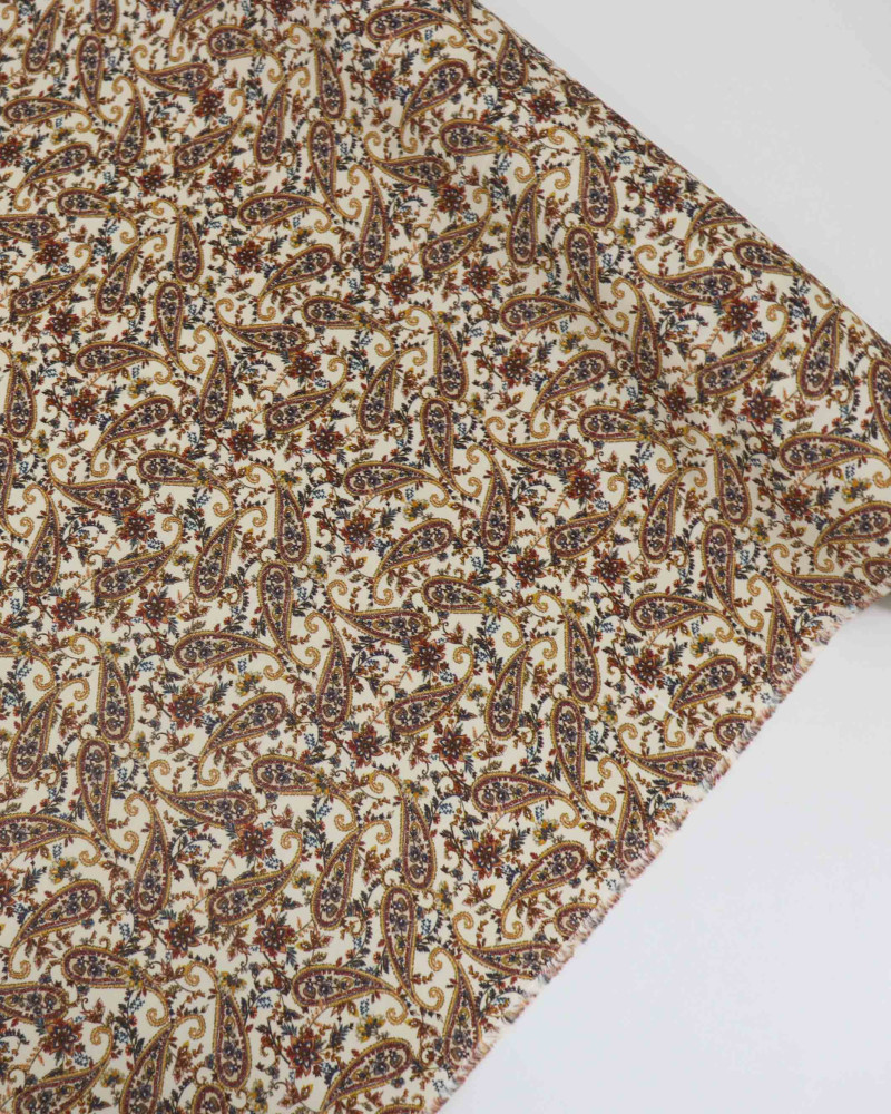Tecido Veludo Cotelê Italiano Cashmere Dourado