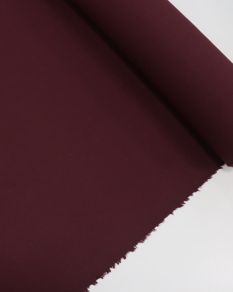 Tecido Linho Misto Rústico Borgonha (0.6m)