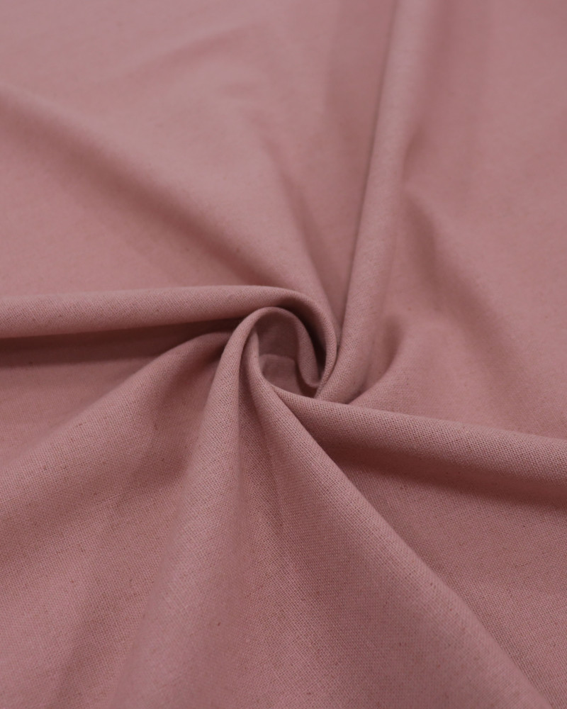 Tecido Linho Misto Rústico Rosa Chá (0.7m)