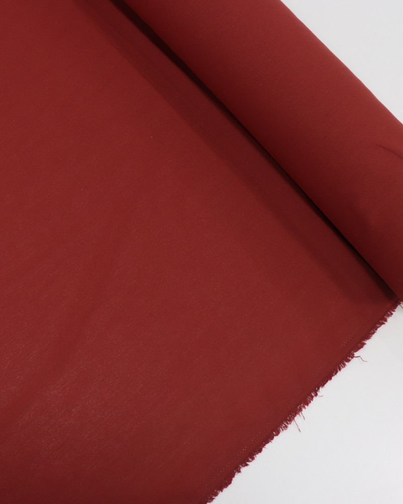 Tecido Linho Misto Rústico Argila Vermelha (1m)