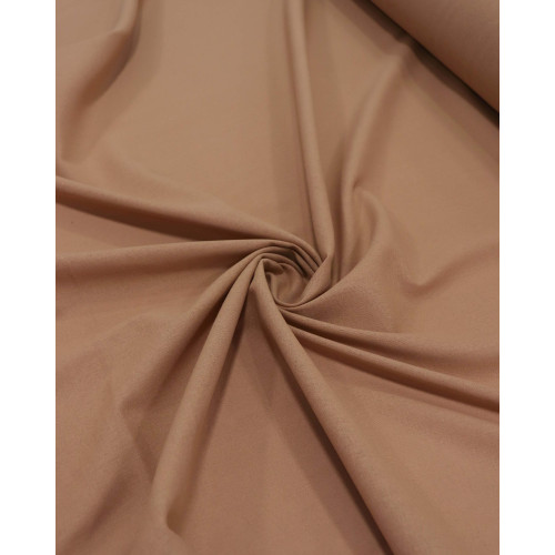 Tecido Linho Misto Rústico Castanho Claro (Com Leves Defeitos)