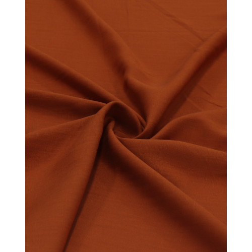 Tecido Viscose Texturizada Terracota