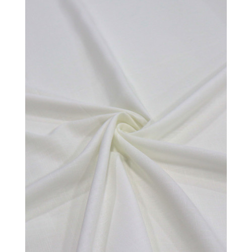 Tecido Viscose Texturizada Offwhite