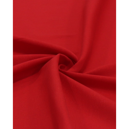 Tecido Linho Misto Rústico Com Elastano Vermelho Paixão (0.5m)