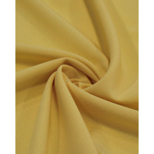 Tecido Crepe Texturizado com Elastano Amarelo Requinte