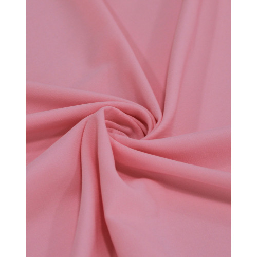 Tecido Crepe Texturizado com Elastano Rosa Claro