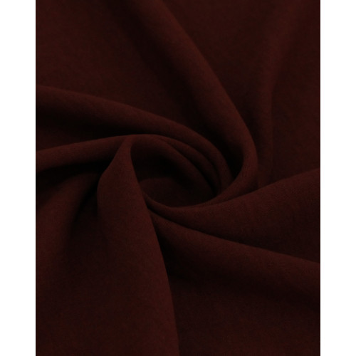 Tecido Crepe Duna Marrom Escuro