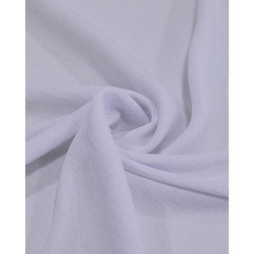 Tecido Crepe Salinas Sarjada Fina Branco