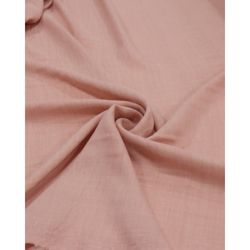 Tecido Crepe Duna Texturizado Rosa Chá