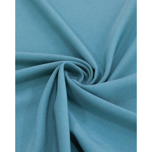 Tecido Crepe Texturizado com Elastano Verde Água