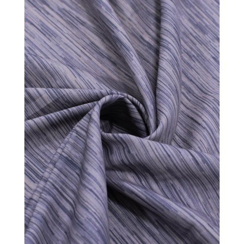 Tecido Crepe Salinas Riscos Cinza Escuro