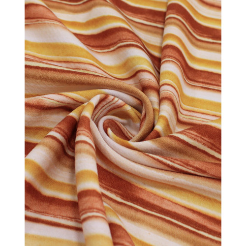 Tecido Micro Fibra Alfaiataria Listras Diagonais Tons Terrosos