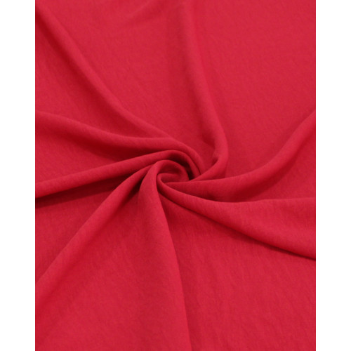 Tecido Crepe Duna Vermelho Rubi