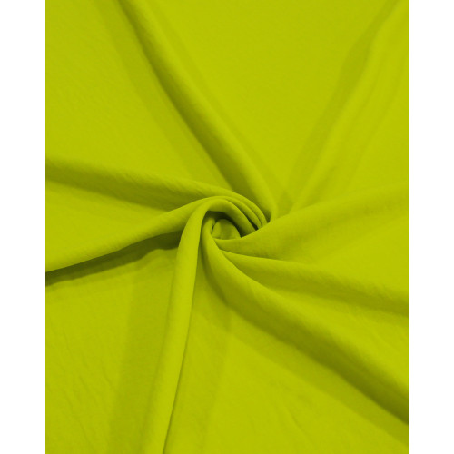 Tecido Crepe Duna Amarelo Neon