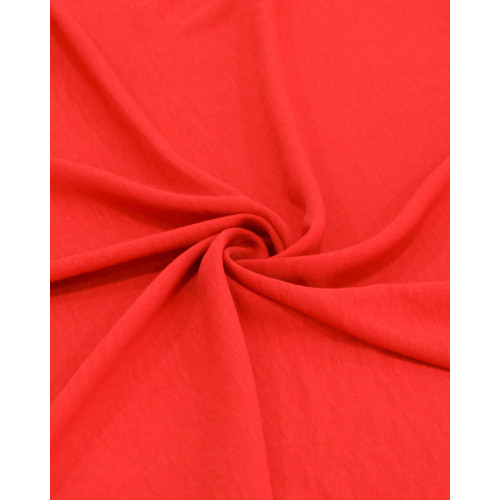 Tecido Crepe Duna Vermelho Vivo