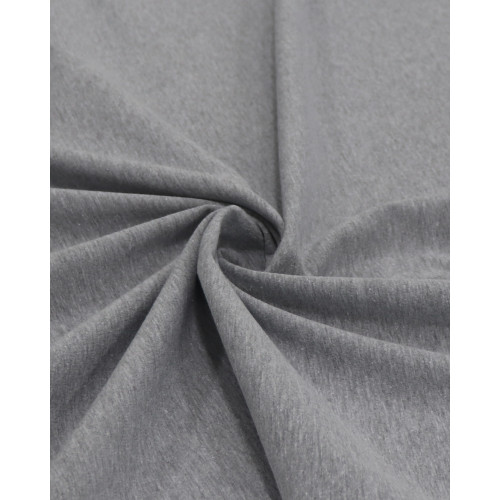 Tecido Moletinho Cinza Claro Mescla