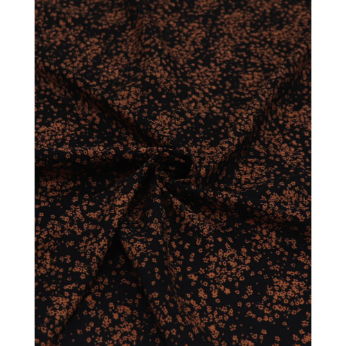 Tecido Viscose Micro Liberty Marrom e Preto (1.3m)