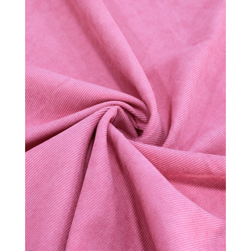 Tecido Veludo Micro Cotelê Rosa Iogurte