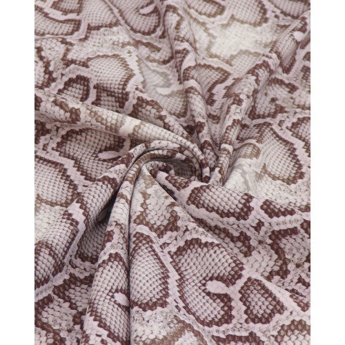 Tecido Microfibra de Alfaiataria com Elastano Italiano Animal Print Estonado Tons de Lilás