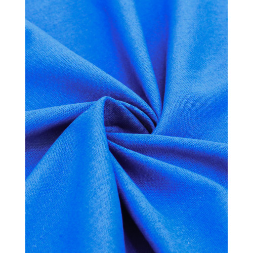 Tecido Linho Misto Rústico Azul 