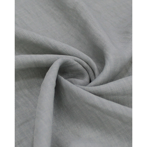 Tecido Crepe Duna Texturizado Cinza Ártico