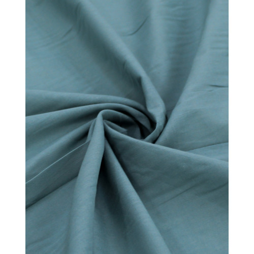 Tecido Cambraia de Algodão Azul Acinzentado