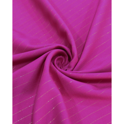 Tecido Viscose com Lurex Rosa