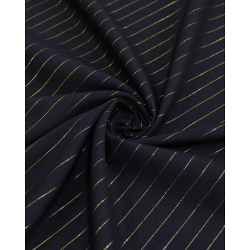 Tecido Viscose com Lurex Preto