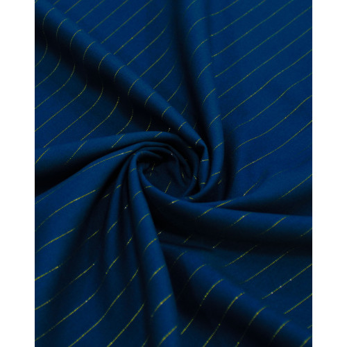 Tecido Viscose com Lurex Azul Peróleo