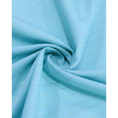 Tecido Viscose com Lurex Azul Claro