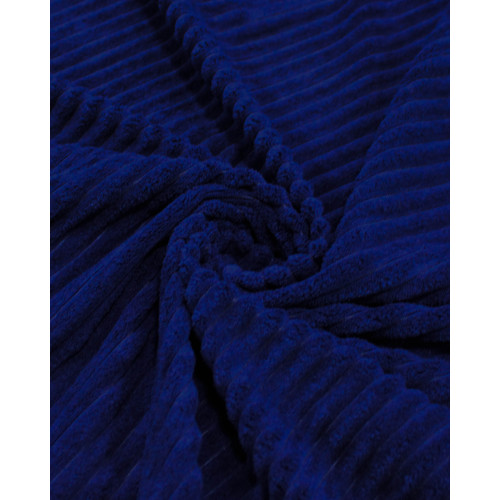 Tecido Veludo Cotelê Jumbo Azul Marinho