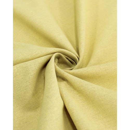 Tecido Linho Misto Rústico Amarelo Estonado