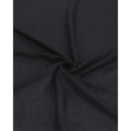 Tecido Crepe Maquinetado Listrado Preto