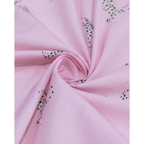 Tecido Cambraia de Algodão Italiano Estampa Dálmatas