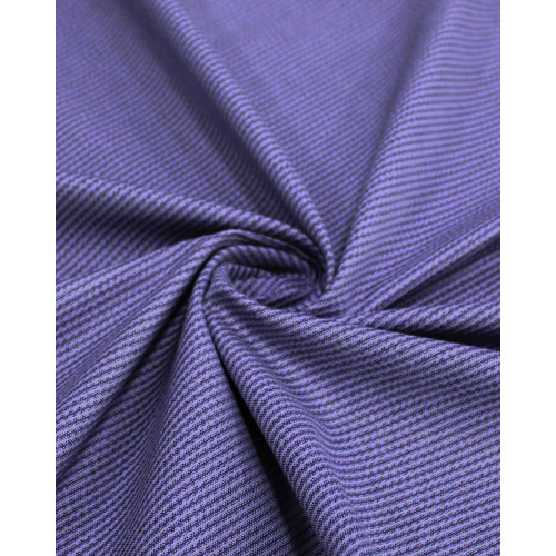 Tedido Linho Misto Italiano Micro Listras Tons de Azul