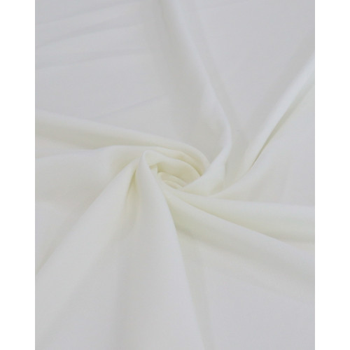 Tecido Crepe Texturizado com Elastano Offwhite
