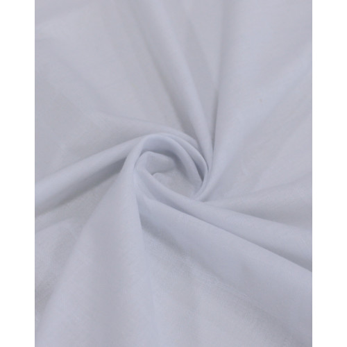 Tecido Tricoline Xadrez Triplo Maquinetado Branco