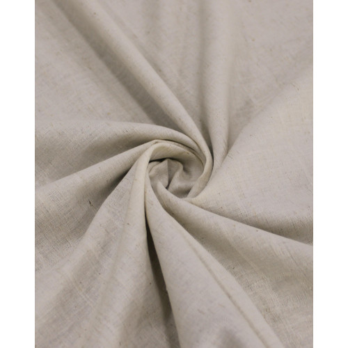 Tecido Tricoline com Linho Xadrez Triplo Maquinetado Areia Mescla