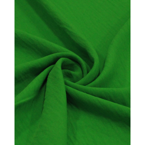 Tecido Crepe Duna Texturizado Verde Folha