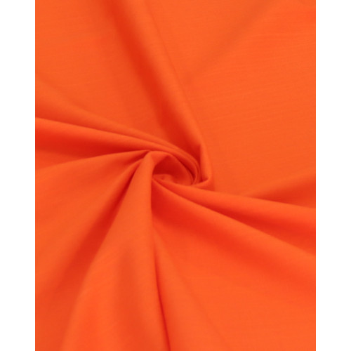 Tecido Viscose Texturizada Laranja Neon - 10 METROS